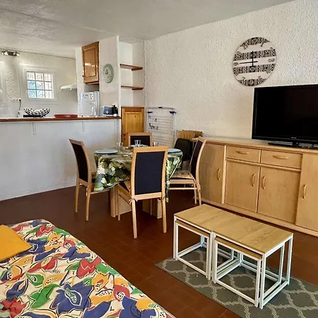 3 Pieces Avec Piscine, Balcon Et 6 Couchages, A 200m De La - - Fr-1-225-724 * Argeles-sur-Mer